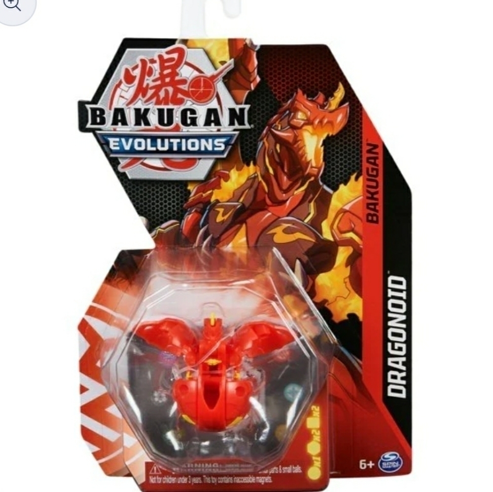 NEW Dragonoid Bakugan Evolutions 3'' Battle Figure Spin Master